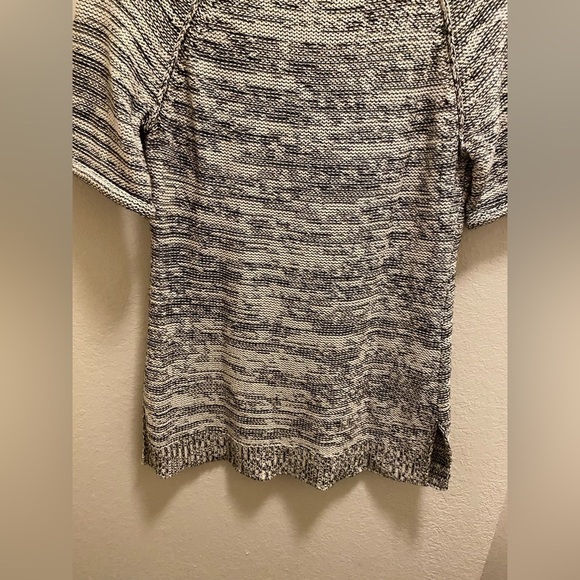 CAbi #973 Marled Short Sleeve Knit Sweater Tunic - Picture 6 of 9